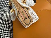 Fortok Fendi By The Way Mini Raffia & Leather Shoulder Bag 20.5x12x9cm - 3