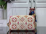 Fortok Louis Vuitton Speedy Bandoulière 20 Bag Coral M11209 20.5x13.5x12cm - 5