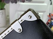 Fortok Louis Vuitton Slim Trunk Bag Black M25445 23x12x4cm - 4