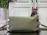 Fortok Louis Vuitton Slim Trunk Bag Green M25445 23x12x4cm - 2