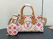 Fortok Louis Vuitton OnTheGo East West Bag Coral M25318 25x13x10cm  - 1