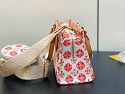 Fortok Louis Vuitton OnTheGo East West Bag Coral M25318 25x13x10cm  - 5