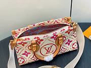 Fortok Louis Vuitton OnTheGo East West Bag Coral M25318 25x13x10cm  - 4