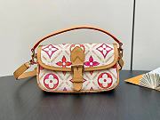 Fortok Louis Vuitton Nano Diane Bag Coral M83621 19x10.5x6cm - 1