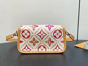 Fortok Louis Vuitton Nano Diane Bag Coral M83621 19x10.5x6cm - 3