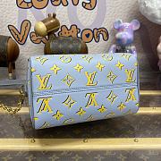 Fortok Louis Vuitton Speedy Bandoulière 20 Bag Blue & Yellow M25454 20.5x13.5x12cm - 6