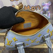 Fortok Louis Vuitton Speedy Bandoulière 20 Bag Blue & Yellow M25454 20.5x13.5x12cm - 5