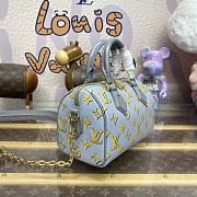 Fortok Louis Vuitton Speedy Bandoulière 20 Bag Blue & Yellow M25454 20.5x13.5x12cm - 4