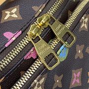 Fortok Louis Vuitton Rush Waist Bag Brown Monogram Craggy Canvas M24858 30x15x8cm - 2