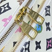 Fortok Louis Vuitton Rush Waist Bag White Monogram Craggy Canvas M24858 30x15x8cm - 4