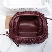 Fortok Bottega Veneta Intrecciato Pouch Burgundy 23x13x8cm  - 3