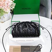 Fortok Bottega Veneta Intrecciato Pouch Black 23x13x8cm  - 1
