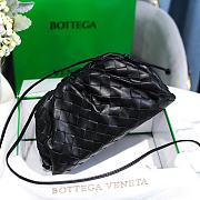 Fortok Bottega Veneta Intrecciato Pouch Black 23x13x8cm  - 3