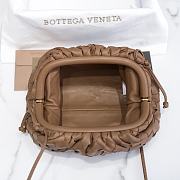 Fortok Bottega Veneta Intrecciato Pouch Brown 23x13x8cm  - 5