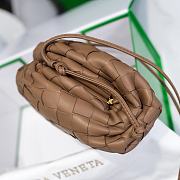 Fortok Bottega Veneta Intrecciato Pouch Brown 23x13x8cm  - 4