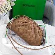 Fortok Bottega Veneta Intrecciato Pouch Brown 23x13x8cm  - 2