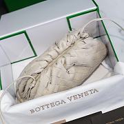 Fortok Bottega Veneta Intrecciato Pouch White 23x13x8cm  - 2