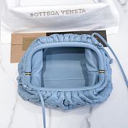 Fortok Bottega Veneta Intrecciato Pouch Blue 23x13x8cm  - 2