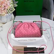 Fortok Bottega Veneta Intrecciato Pouch Pink 23x13x8cm  - 1