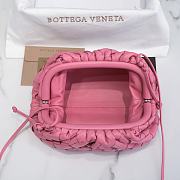 Fortok Bottega Veneta Intrecciato Pouch Pink 23x13x8cm  - 3