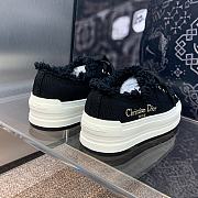 Fortok Dior Dioriviera Walk'n'Dior Platform Sneaker Black - 5