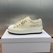 Fortok Dior Dioriviera Walk'n'Dior Platform Sneaker Beige  - 5