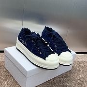 Fortok Dior Dioriviera Walk'n'Dior Platform Sneaker Dark Blue - 1