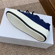 Fortok Dior Dioriviera Walk'n'Dior Platform Sneaker Dark Blue - 2