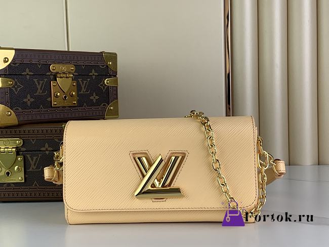 Fortok Louis Vuitton Twist West Bag Yellow M24549 23.5x12x7cm - 1