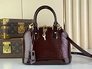 Fortok Louis Vuitton Alma BB Bag Burgundy M24597 23.5x17.5x11.5cm - 1