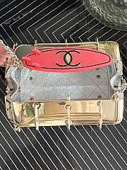 Fortok Chanel Mini Van Minaudiere in Plexi, Enamel  9.4×16×8.7cm - 3