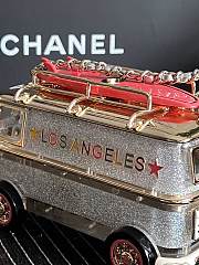 Fortok Chanel Mini Van Minaudiere in Plexi, Enamel  9.4×16×8.7cm - 4