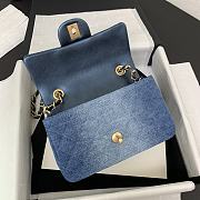 Fortok Chanel 24S Gradient Denim CF Flap Bag 20cm  - 5