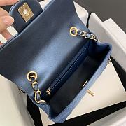 Fortok Chanel 24S Gradient Denim CF Flap Bag 20cm  - 2