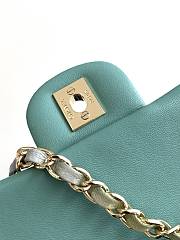 Fortok Chanel 24S Gradient Light Green CF Flap Bag 20cm - 3