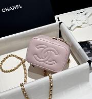 Fortok Chanel 24K Little Golden Ball Vanity Case Pink 11x8.5x7cm - 6