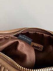 Fortok MiuMiu Wander Hobo Bag Dark Brown 18x25x7cm - 4