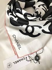 Fortok Chanel Silk 18 Momme Scarf 90x90cm - 2