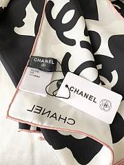 Fortok Chanel Silk 18 Momme Scarf 90x90cm - 3