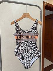 Fortok Dior Leopard Printed Swimsuit - 1