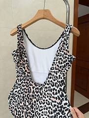 Fortok Dior Leopard Printed Swimsuit - 4