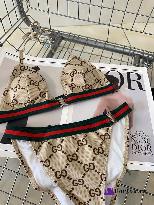 Fortok Gucci Bikini Brown - 1