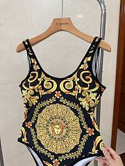 Fortok Versace Swimsuit Gold & Black - 6
