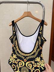 Fortok Versace Swimsuit Gold & Black - 4