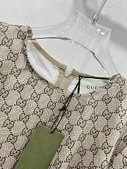 Fortok Gucci Round Neck Short-sleeved Top & Elastic Shorts Set - 5