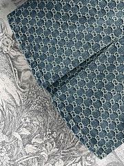 Fortok Gucci GG Denim Jacquard Top & Skirt Set - 4