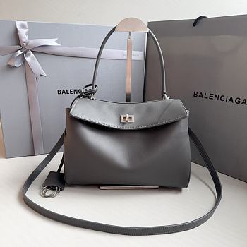 Fortok Balenciaga Rodeo Bag in Grey 28x20x10cm