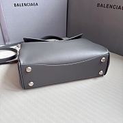 Fortok Balenciaga Rodeo Bag in Grey 28x20x10cm - 5