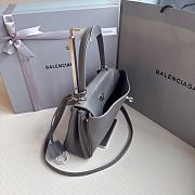 Fortok Balenciaga Rodeo Bag in Grey 28x20x10cm - 4