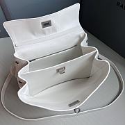 Fortok Balenciaga Rodeo Bag in White 28x20x10cm - 3